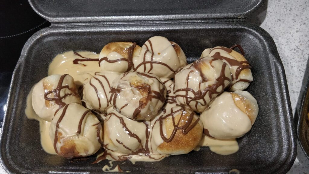 kinder bueno doughballs